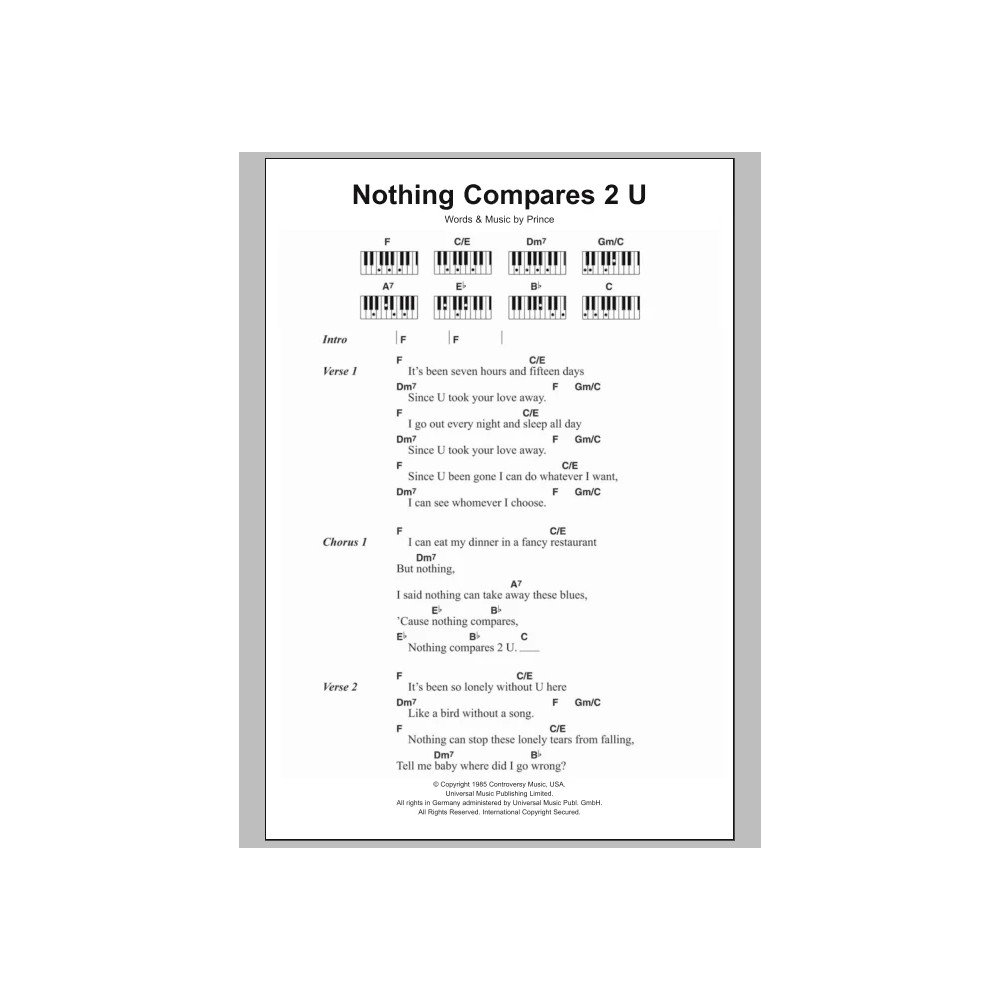 Nothing Compares 2 U