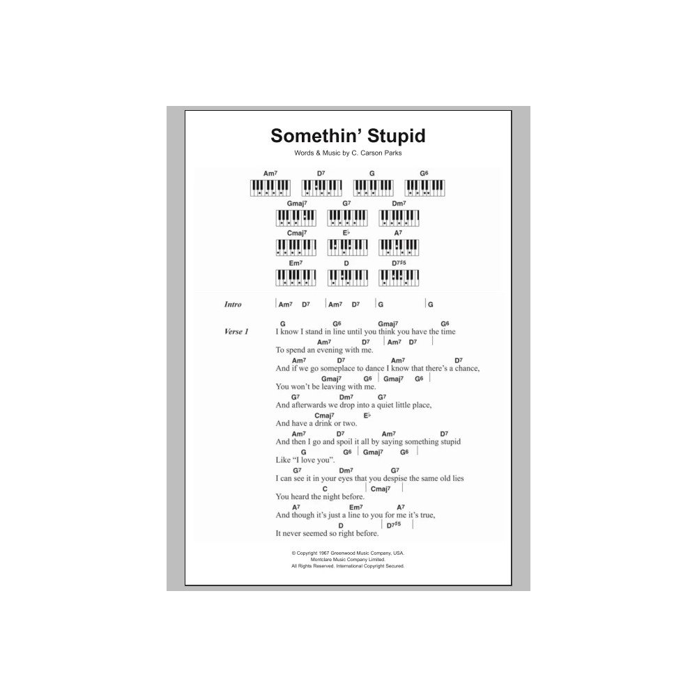 Somethin' Stupid