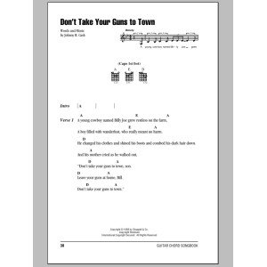 Don't Take Your Guns To Town
