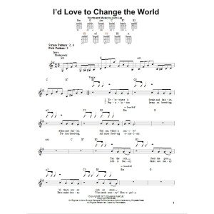 I'd Love To Change The World