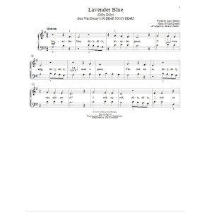 Lavender Blue (Dilly Dilly) (from So Dear To My Heart) (arr. Carolyn Miller)