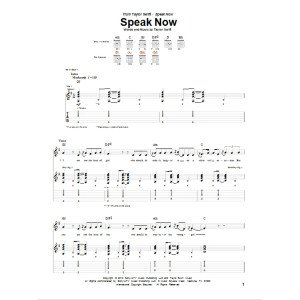 Speak Now