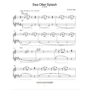Sea Otter Splash