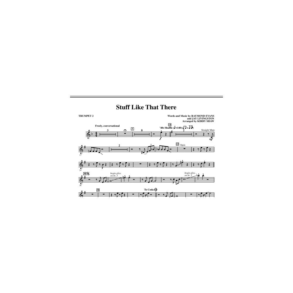 Stuff Like That There - Trumpet 2