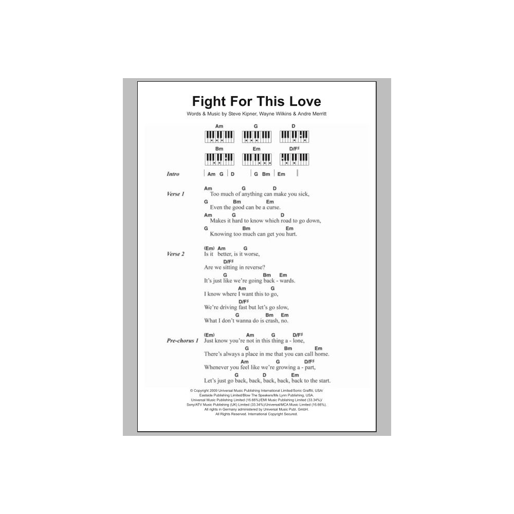 Fight For This Love