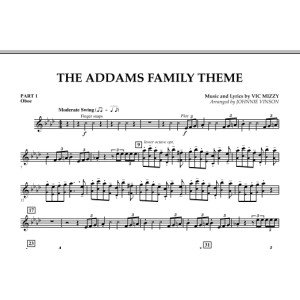 The Addams Family Theme - Pt.1 - Oboe