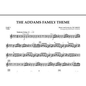 The Addams Family Theme - Pt.1 - Violin