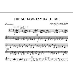The Addams Family Theme - Pt.5 - Bb Bass Clarinet