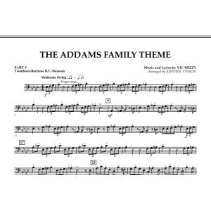 The Addams Family Theme - Pt.5 - Trombone/Bar. B.C./Bsn.
