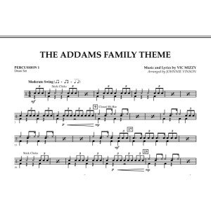 The Addams Family Theme - Percussion 1