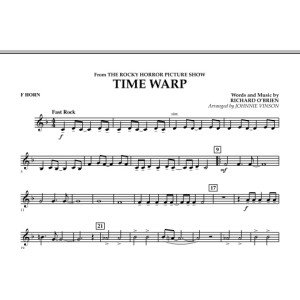 Time Warp (from "The Rocky Horror Picture Show") - F Horn
