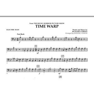 Time Warp (from "The Rocky Horror Picture Show") - Electric Bass
