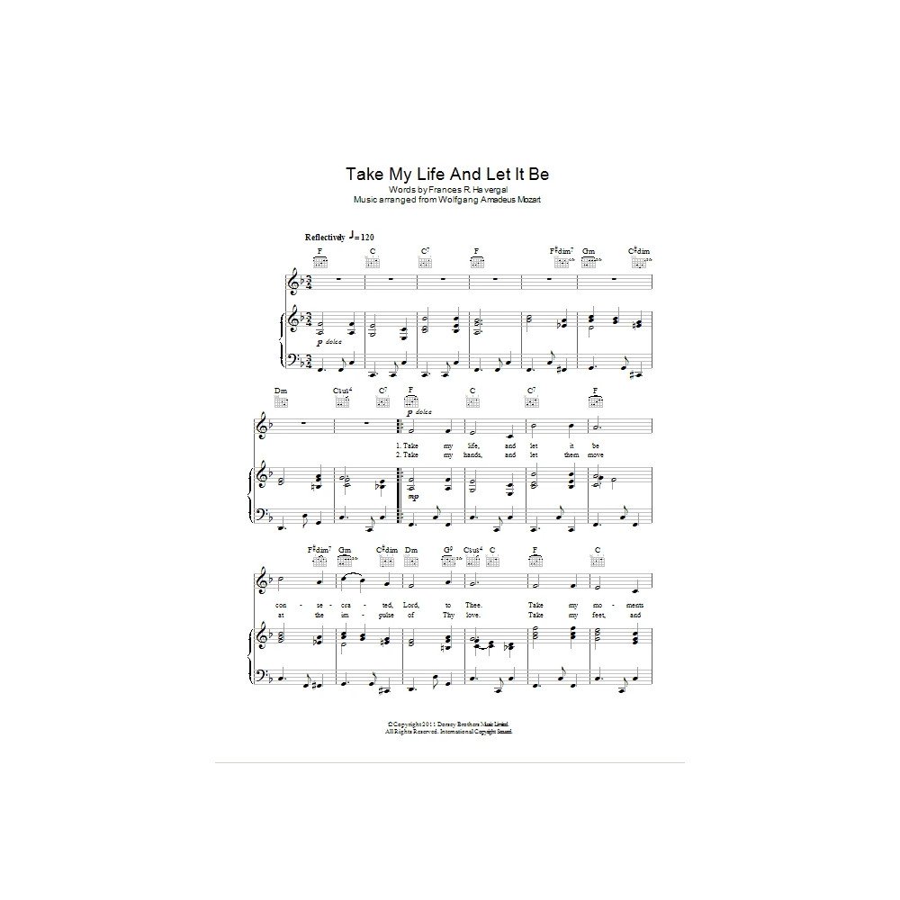 Take My Life And Let It Be