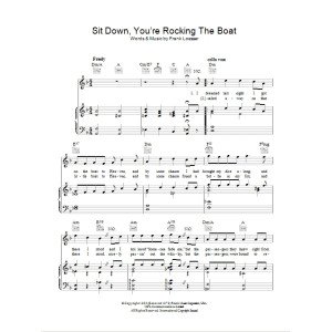 Sit Down You're Rockin' The Boat