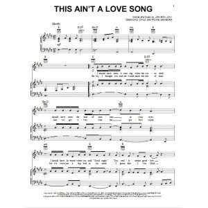 This Ain't A Love Song