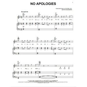 No Apologies