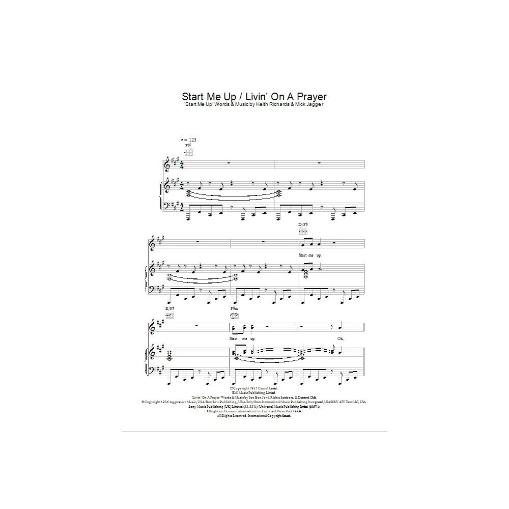 Start Me Up / Livin' On A Prayer