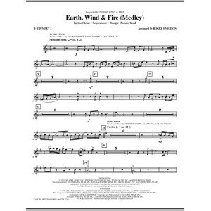 Earth, Wind & Fire (Medley) - Bb Trumpet 2