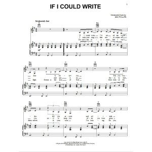 If I Could Write