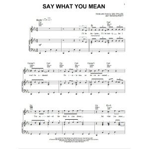 Say What You Mean