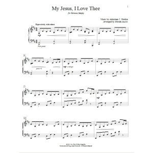 My Jesus, I Love Thee