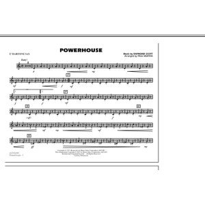 Powerhouse - Eb Baritone Sax