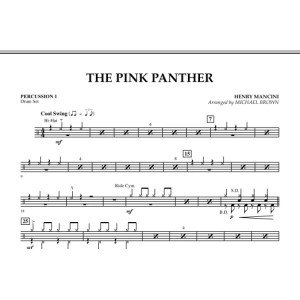 The Pink Panther - Percussion 1