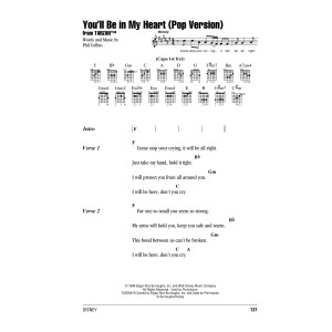 You'll Be In My Heart (Pop Version) (from Tarzan)