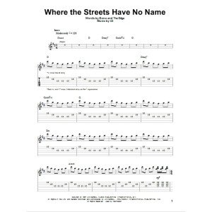 Where The Streets Have No Name