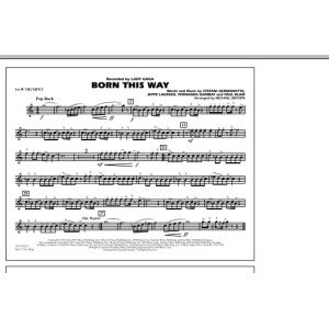 Born This Way - 1st Bb Trumpet