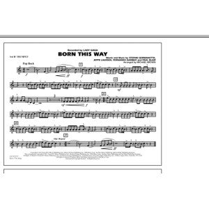 Born This Way - 3rd Bb Trumpet