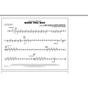 Born This Way - Aux Percussion