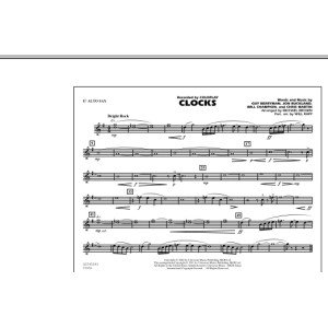 Clocks - Eb Alto Sax