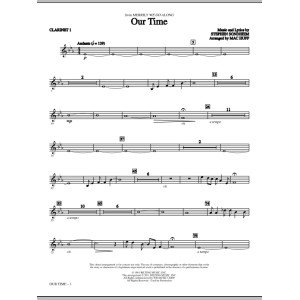 Our Time - Bb Clarinet 1