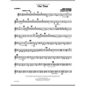 Our Time - Bb Clarinet 2