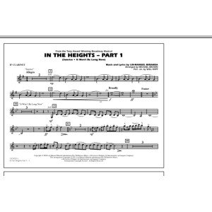 In The Heights: Part 1 - Bb Clarinet