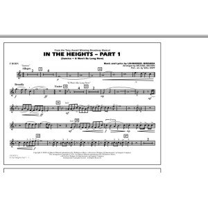 In The Heights: Part 1 - F Horn