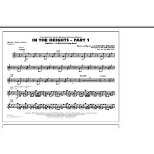In The Heights: Part 1 - Mallet Percussion 1