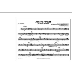 Adeste Fideles (O Come, All Ye Faithful) - 2nd Trombone