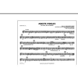 Adeste Fideles (O Come, All Ye Faithful) - Baritone T.C.
