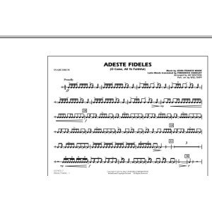 Adeste Fideles (O Come, All Ye Faithful) - Snare Drum
