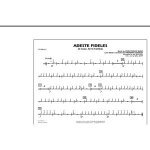 Adeste Fideles (O Come, All Ye Faithful) - Cymbals