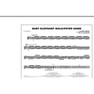 Baby Elephant Walk/Peter Gunn - Eb Alto Sax