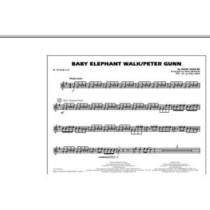 Baby Elephant Walk/Peter Gunn - Bb Tenor Sax