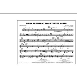 Baby Elephant Walk/Peter Gunn - 2nd Bb Trumpet