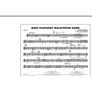 Baby Elephant Walk/Peter Gunn - F Horn