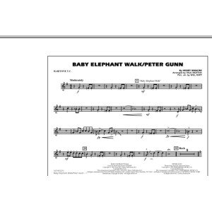 Baby Elephant Walk/Peter Gunn - Baritone T.C.