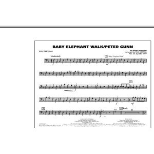 Baby Elephant Walk/Peter Gunn - Electric Bass