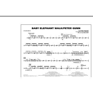 Baby Elephant Walk/Peter Gunn - Snare Drum