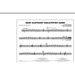 Baby Elephant Walk/Peter Gunn - Multiple Bass Drums